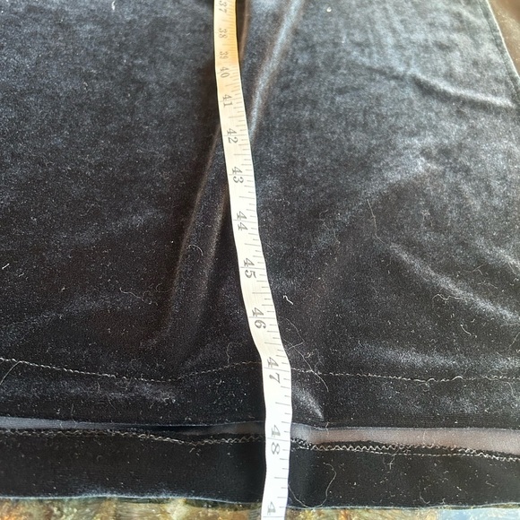 Vintage Y2K velvet embroidered maxi dress. Bling. Dark romantic. Goth. - Picture 8 of 8